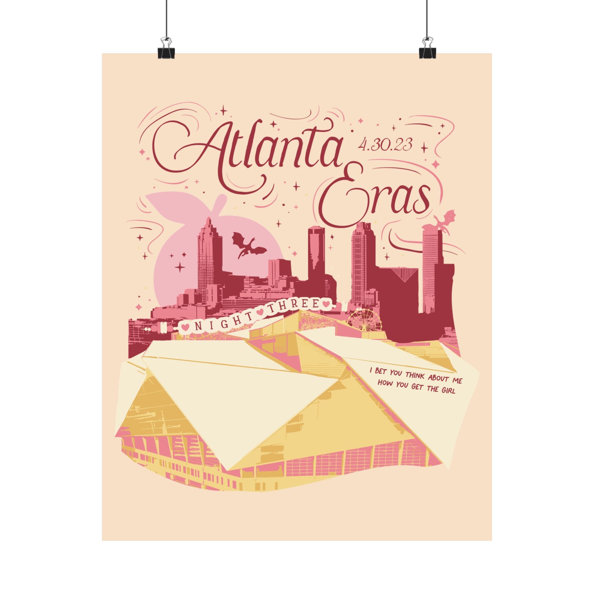 Atlanta Eras Night Three Poster