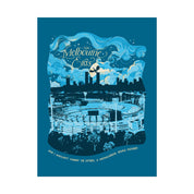 Blue Night One Melbourne Eras Tour Poster