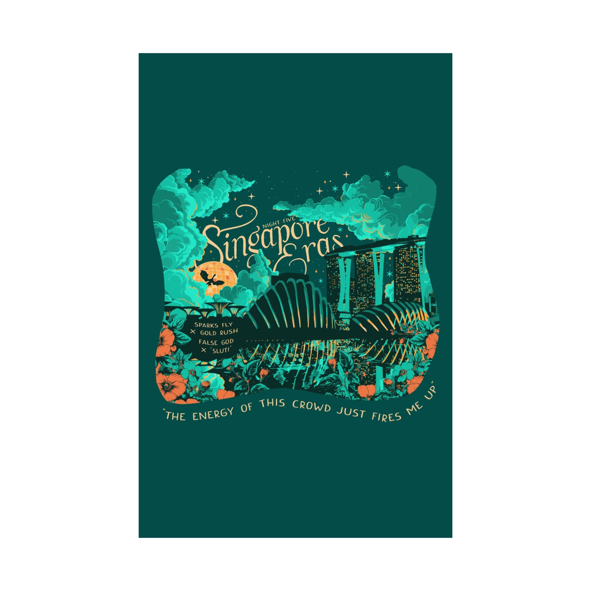 Night Five Singapore Eras Poster