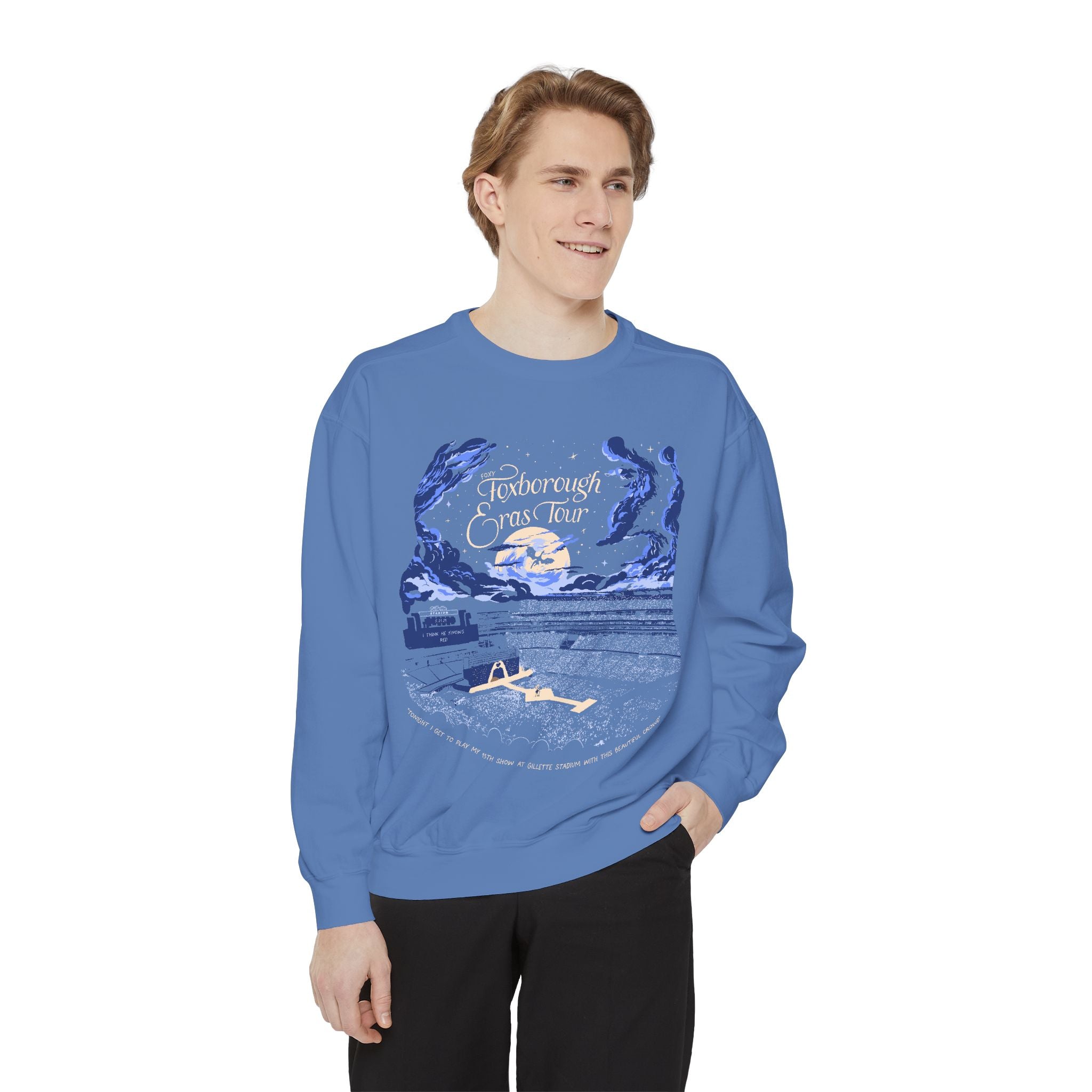 Night Three Foxborough Eras Tour Gillette Stadium Sweatshirt