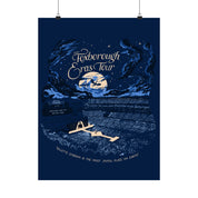 Navy Night One Foxborough Eras Tour Gillette Stadium Poster