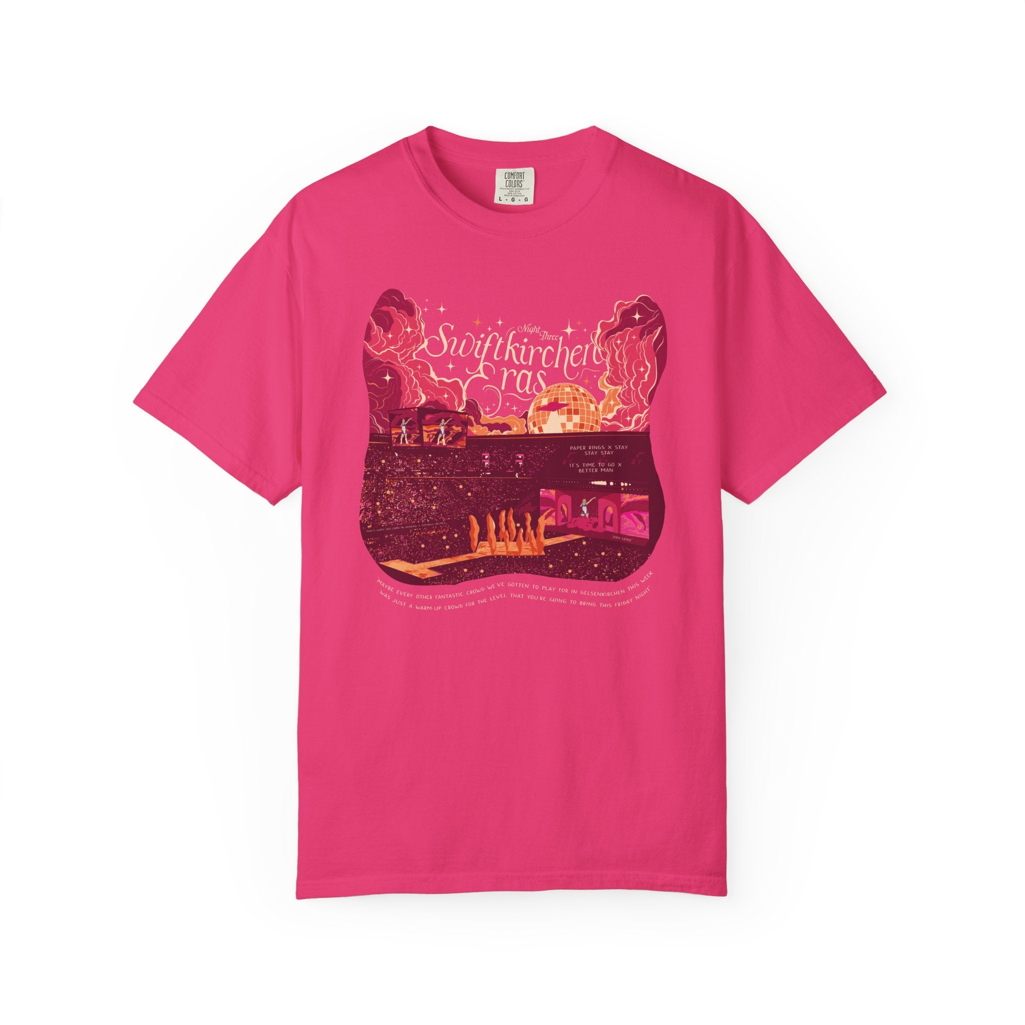 Gelsenkirchen Eras Night Three Tee