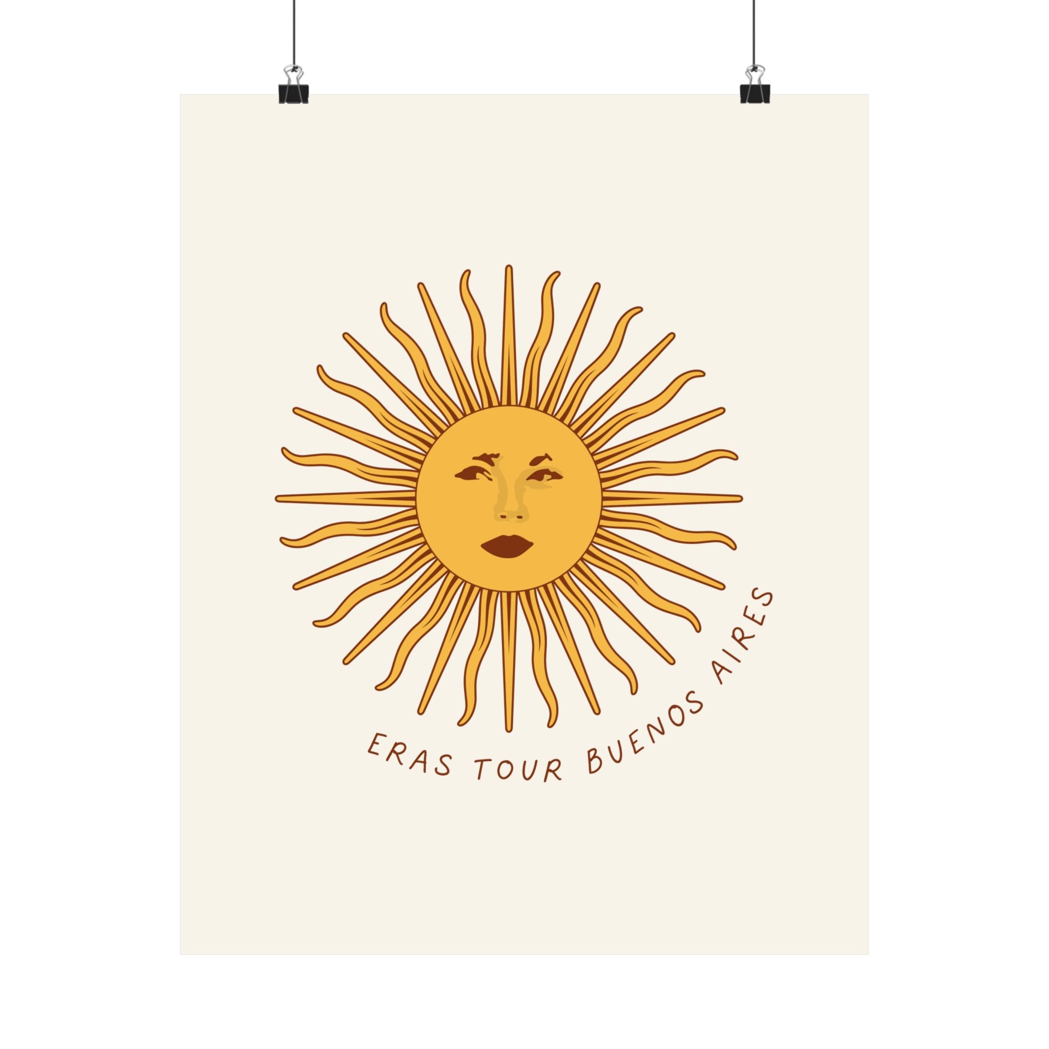 Olé, Olé, Olé Taylor! Buenos Aires Eras Tour Poster