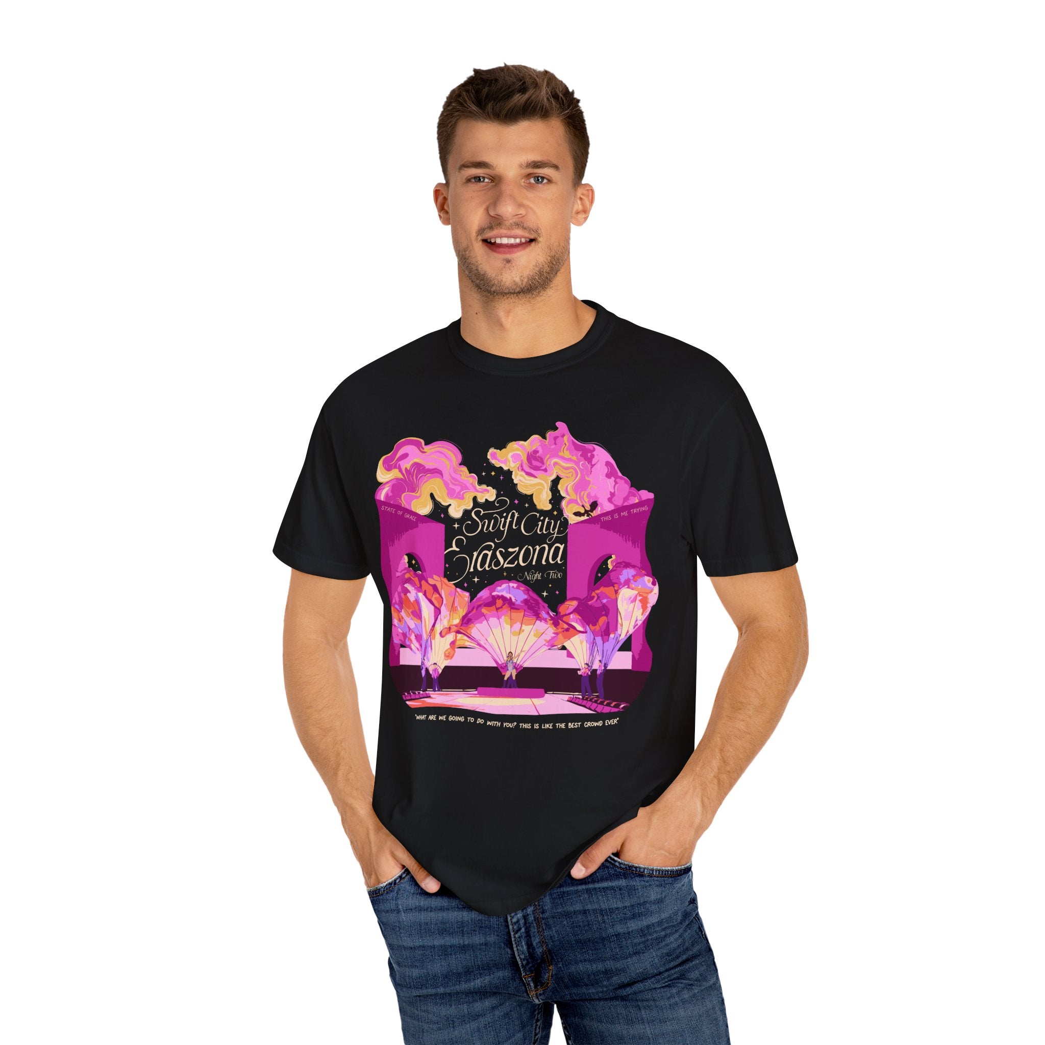Night Two Glendale, Eraszona Eras Tee