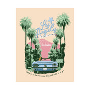 Los Angeles Eras Night Six Taylorwood Poster