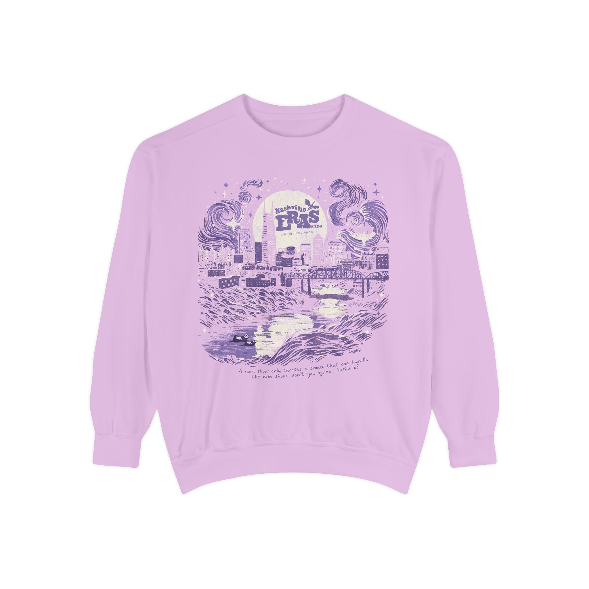 Night Three Nashville Eras Skyline Crewneck