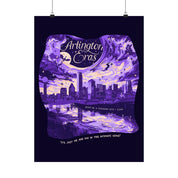 Purple Night Two Arlington Eras Tour Poster