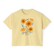 Stand For Ukraine Comfort Colors Crop Top