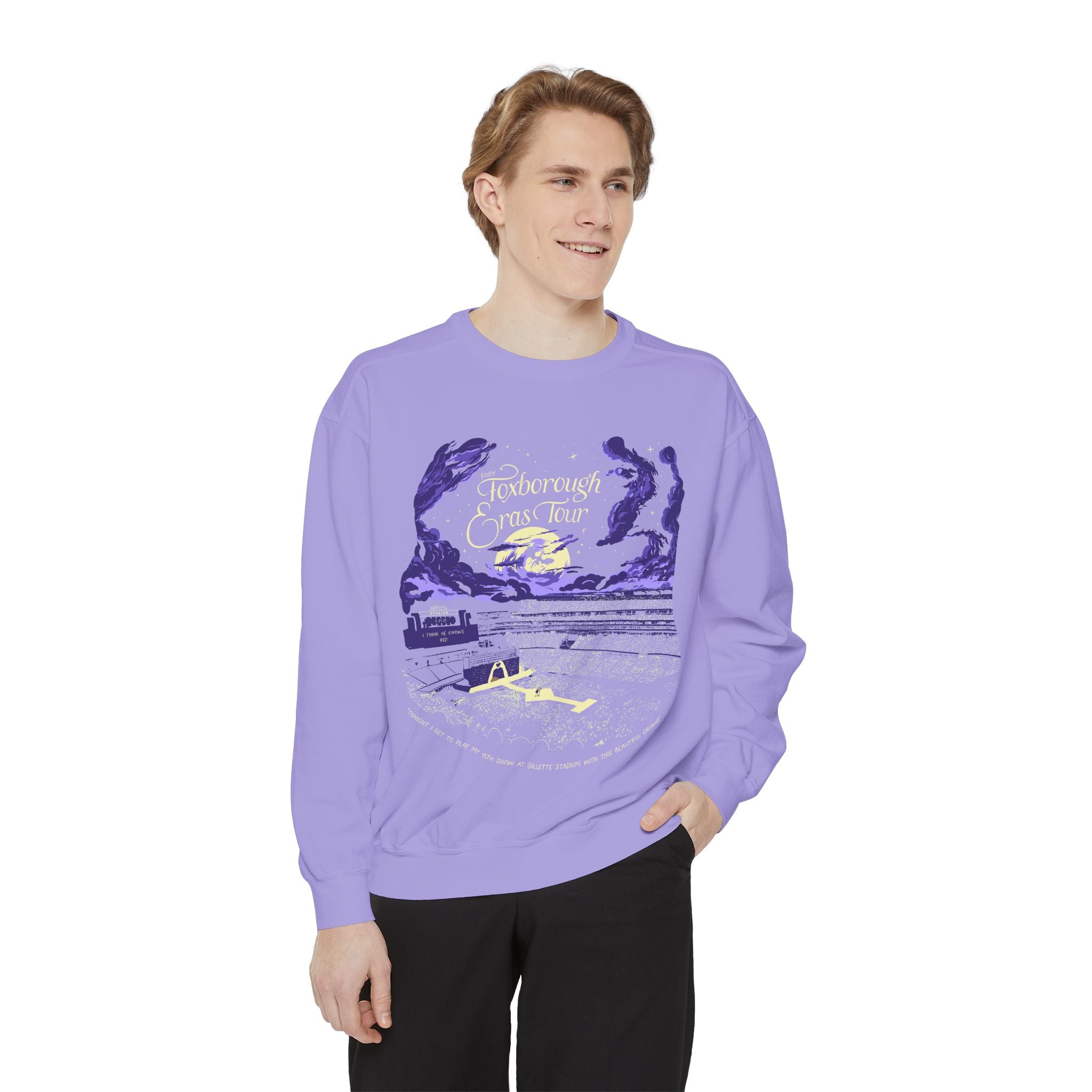 Night Three Foxborough Eras Tour Gillette Stadium Sweatshirt