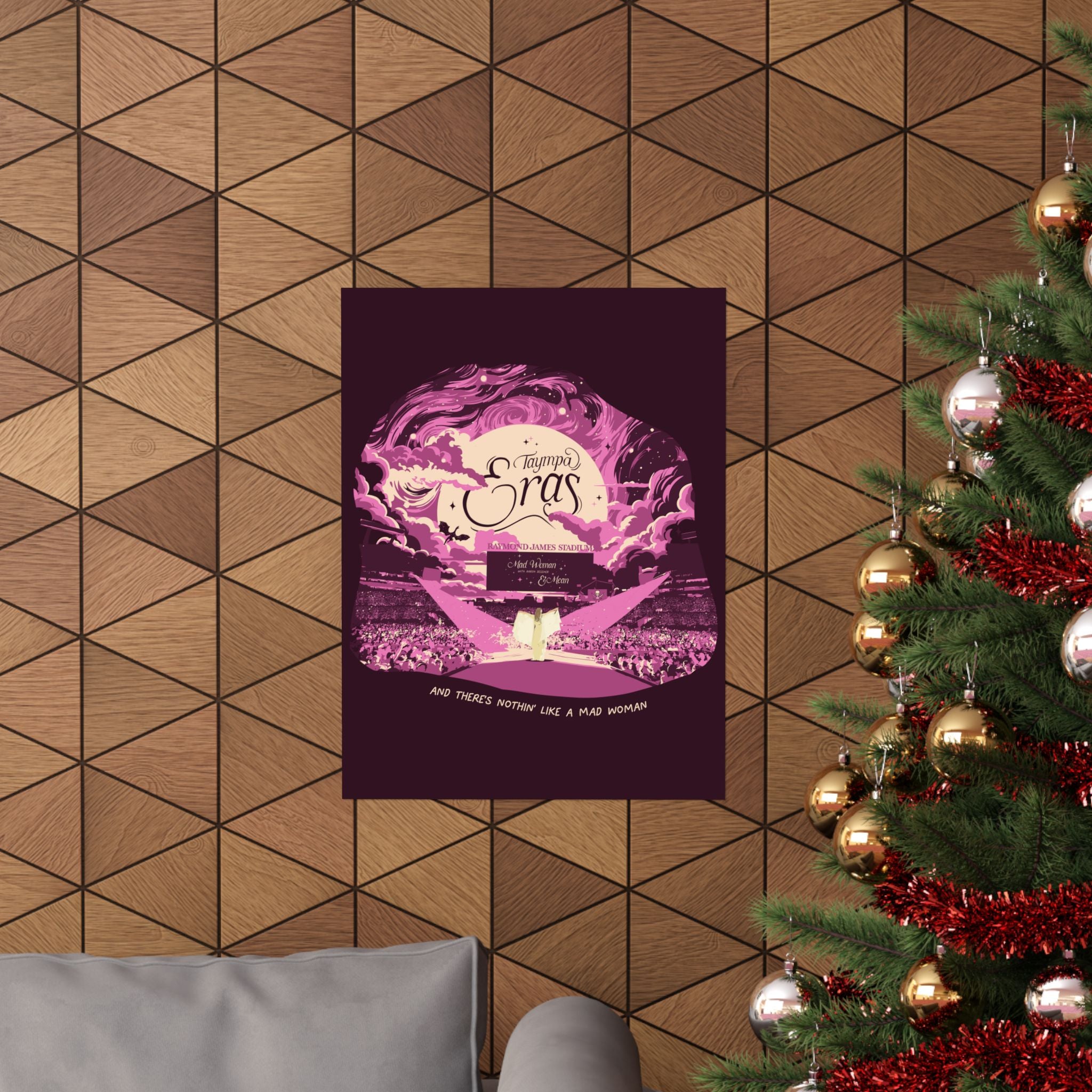Berry Night Three Tampa Eras Tour Poster