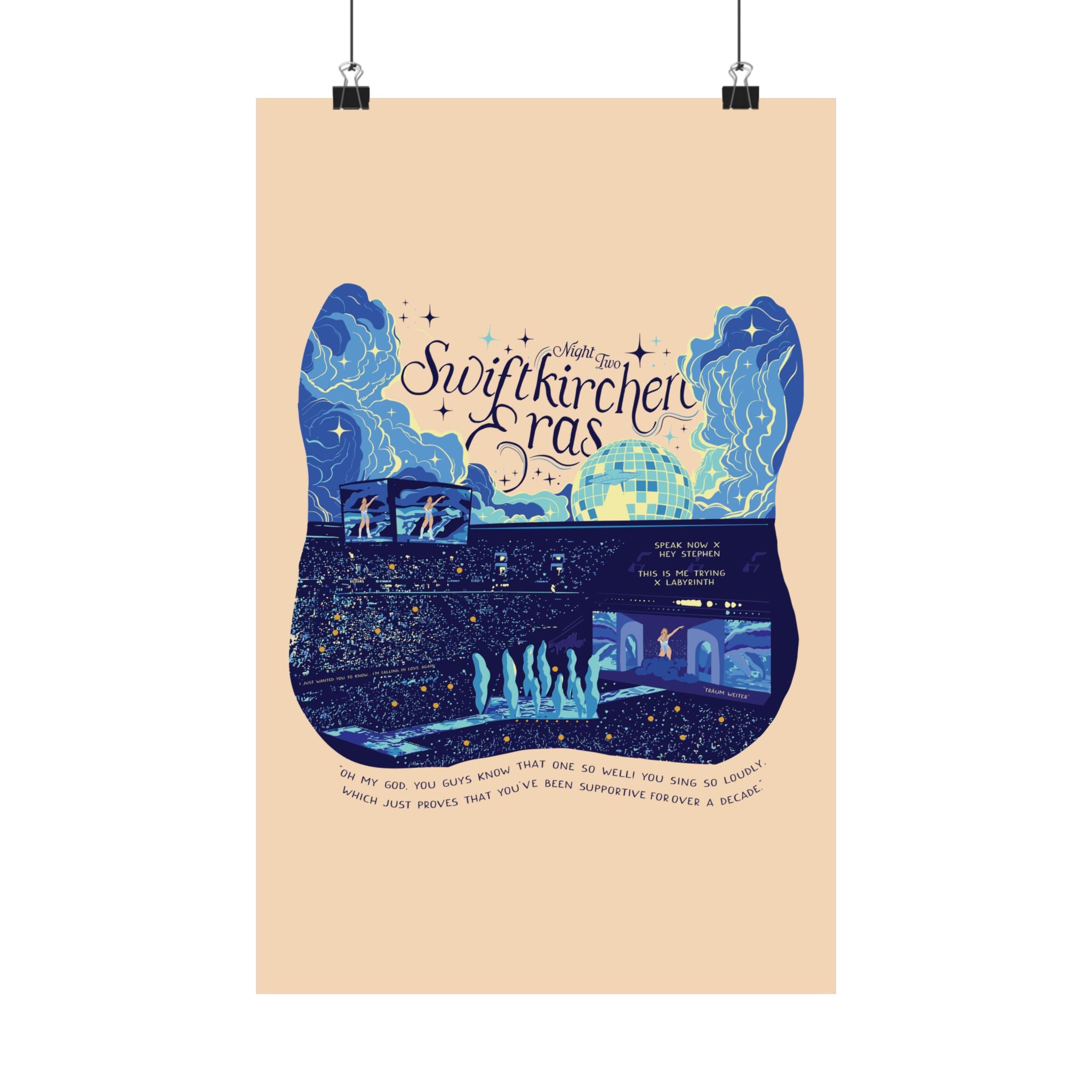 Ivory Gelsenkirchen Eras Night Two Poster