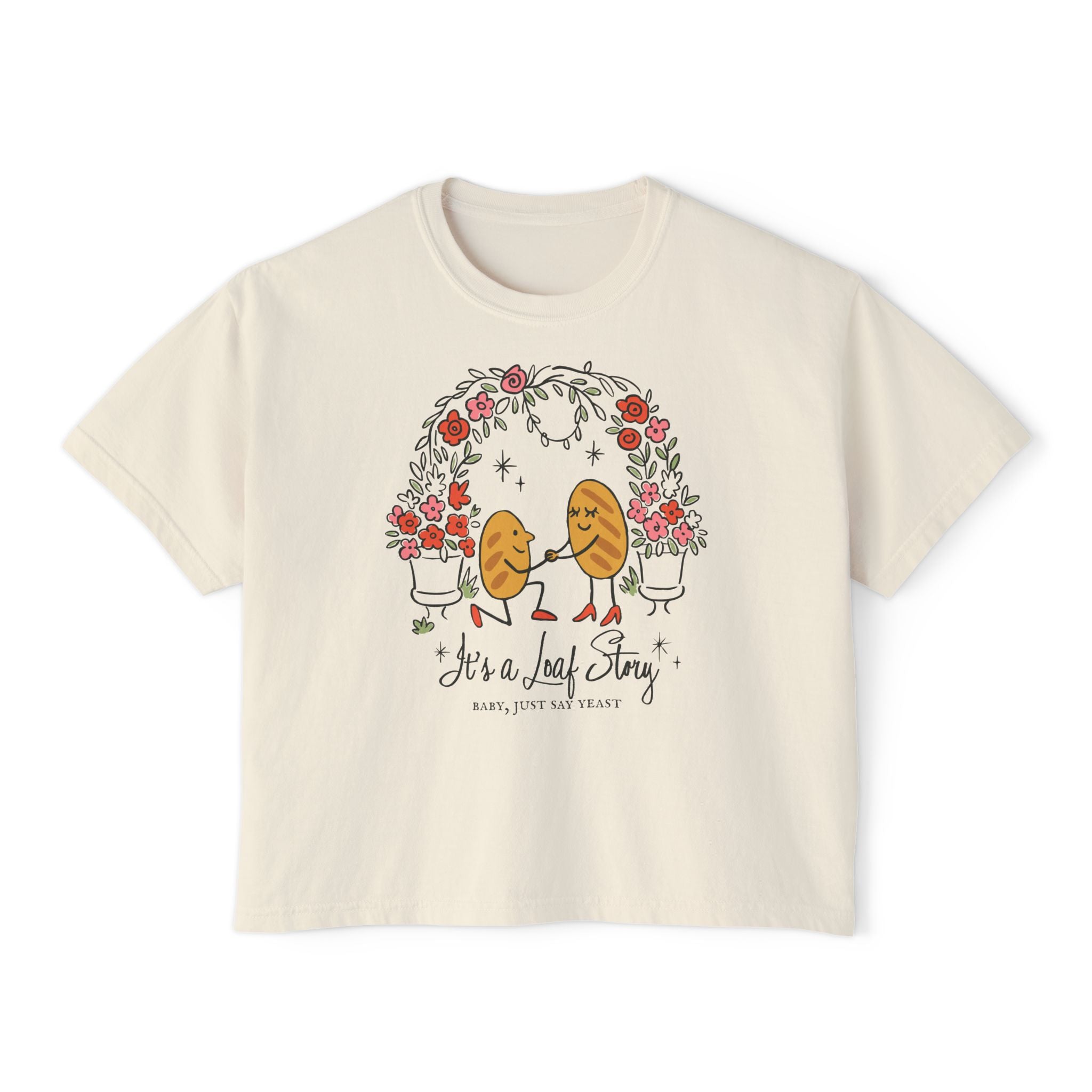 It's a Loaf Story Crop Top