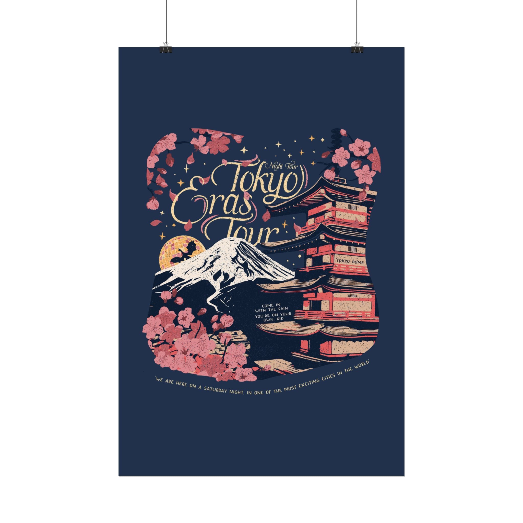 Navy Night Four Tokyo Eras Poster