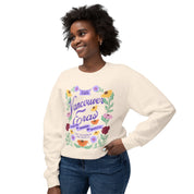 Vancouver Eras Floral Surprise Song Piano Lightweight Crewneck