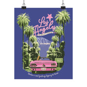 Los Angeles Eras Night One Taylorwood Poster