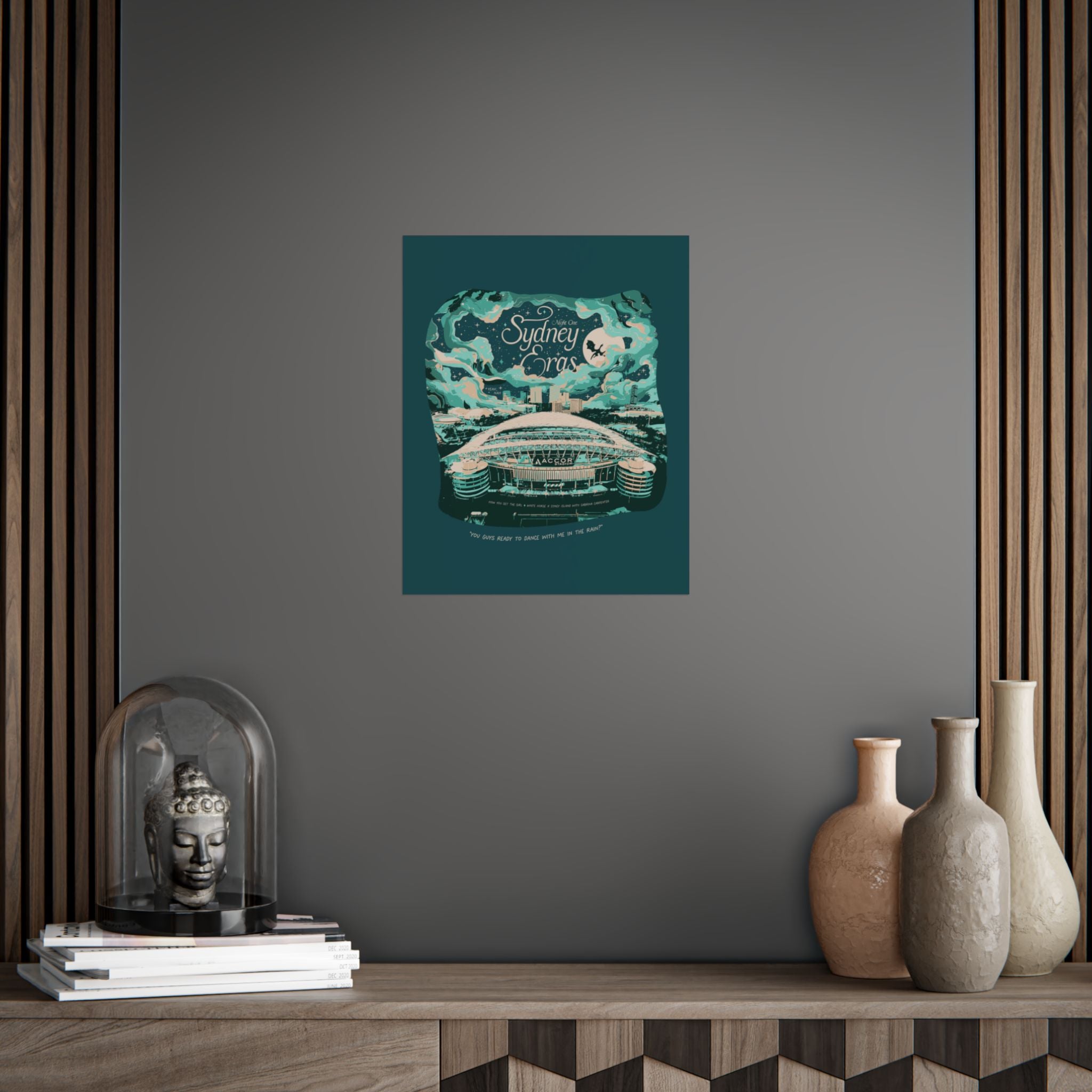 Emerald Night One Sydney Eras Tour Poster