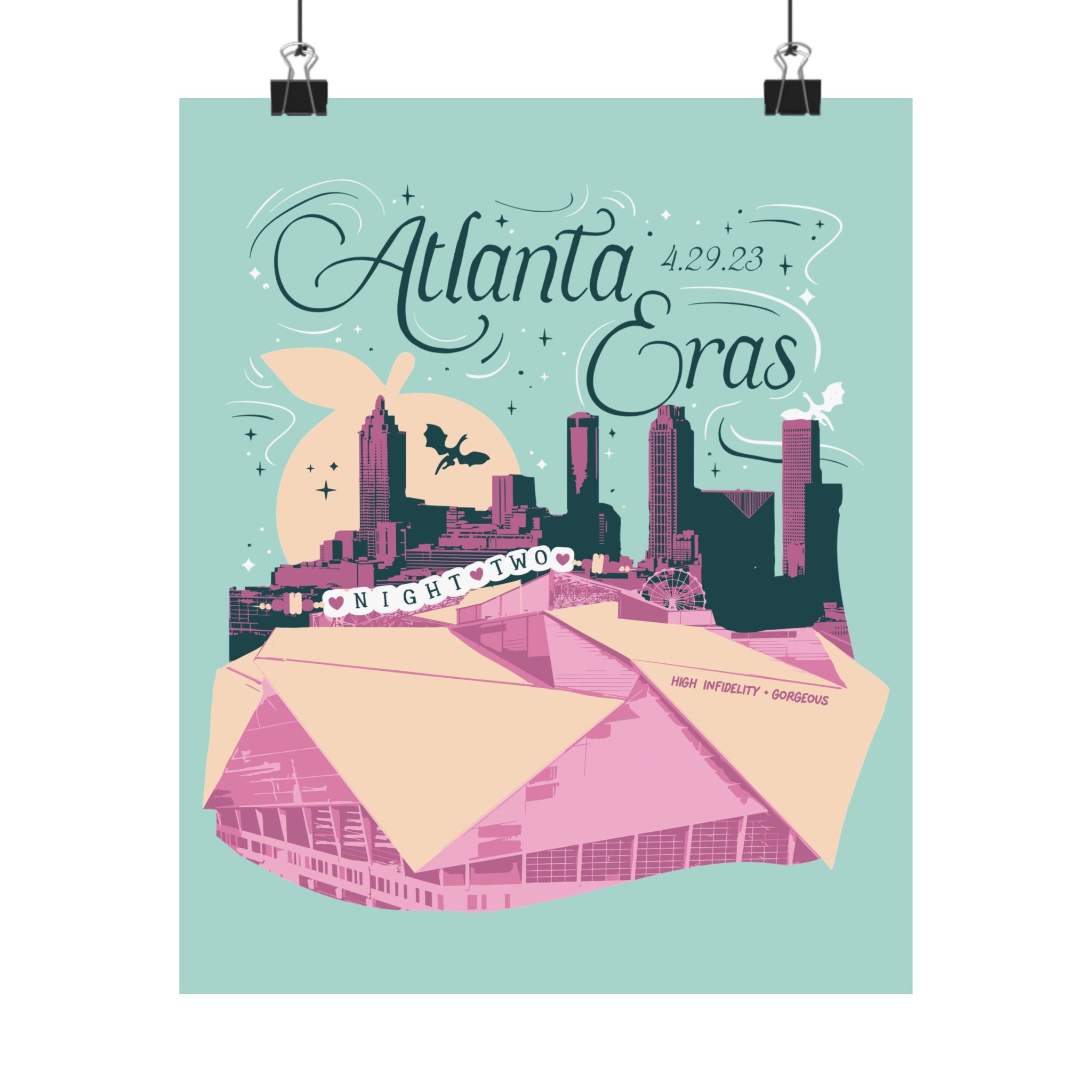 Atlanta Eras Night Two Poster