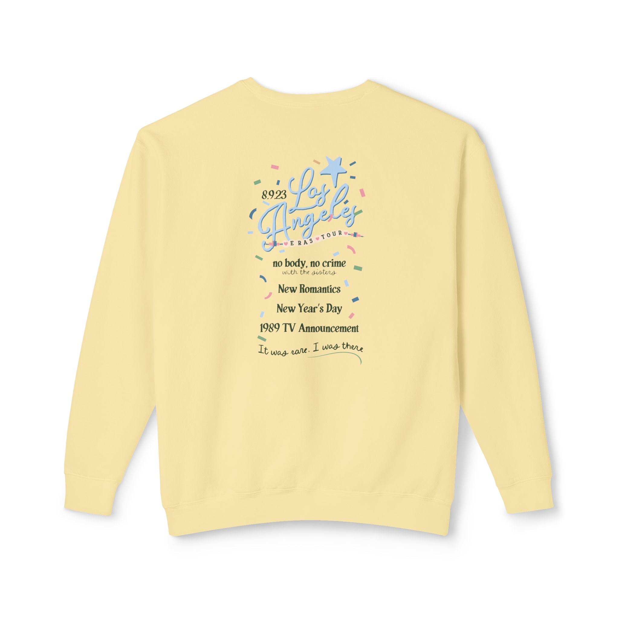 Los Angeles Eras Night Six Taylorwood Lightweight Crewneck