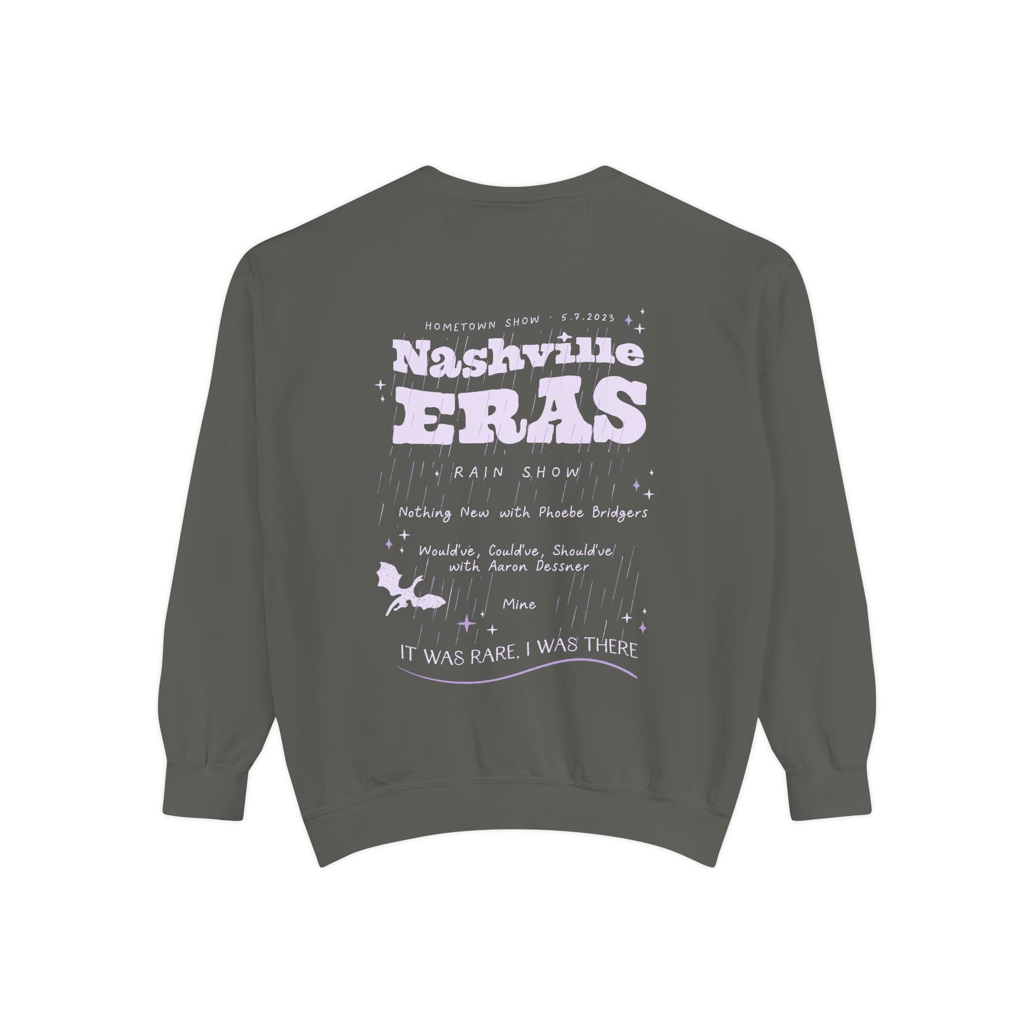 Night Three Nashville Eras Skyline Crewneck