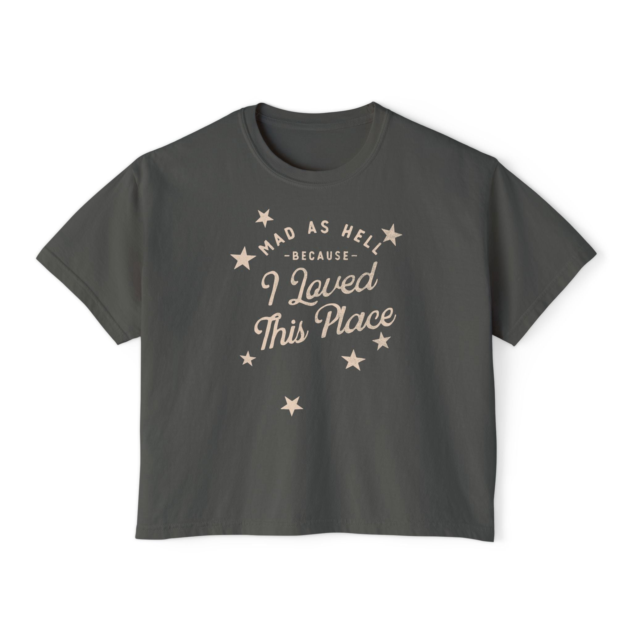 Mad as Hell Crop Top