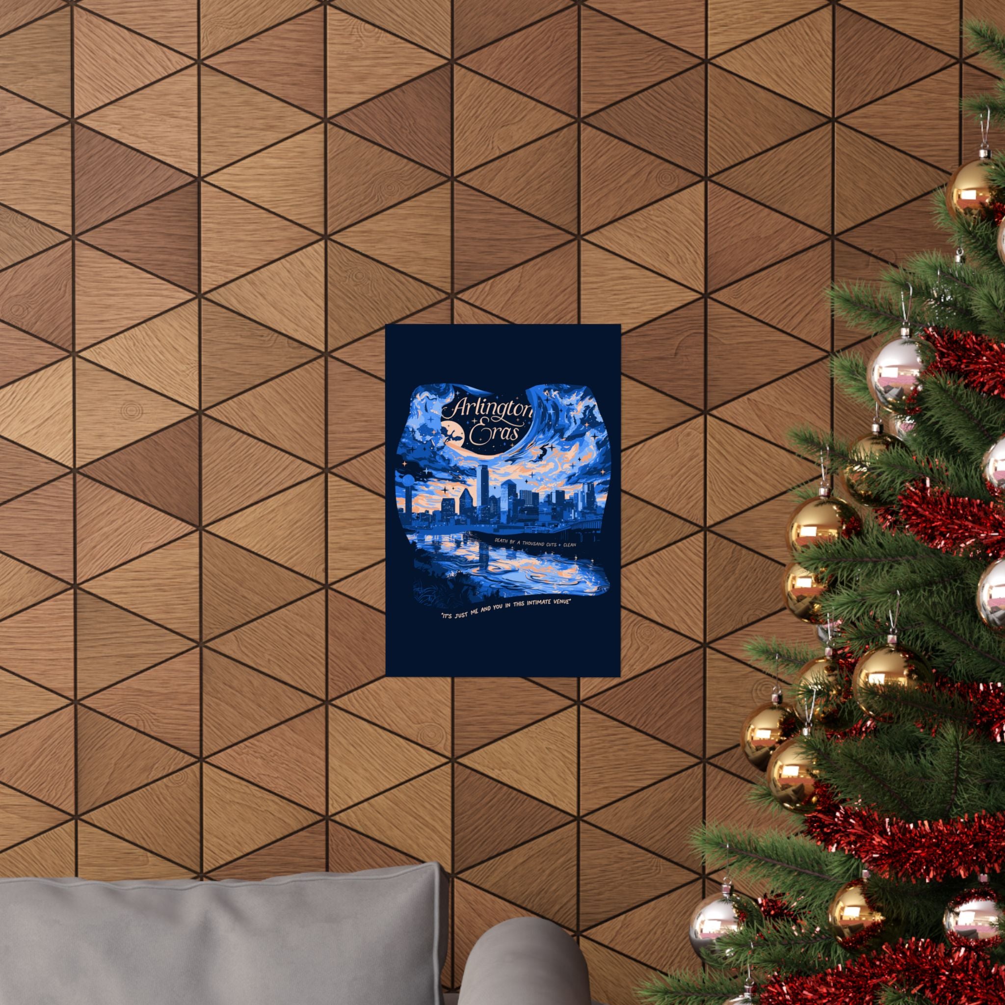 Navy Night Two Arlington Eras Tour Poster