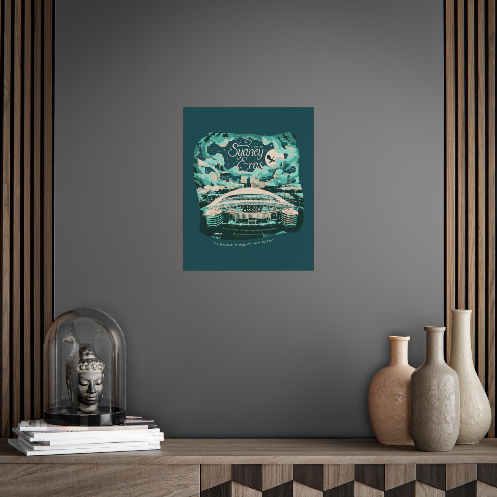 Emerald Night One Sydney Eras Tour Poster