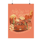 Terracotta Night One Sedona Drive Eraszona Tour Poster