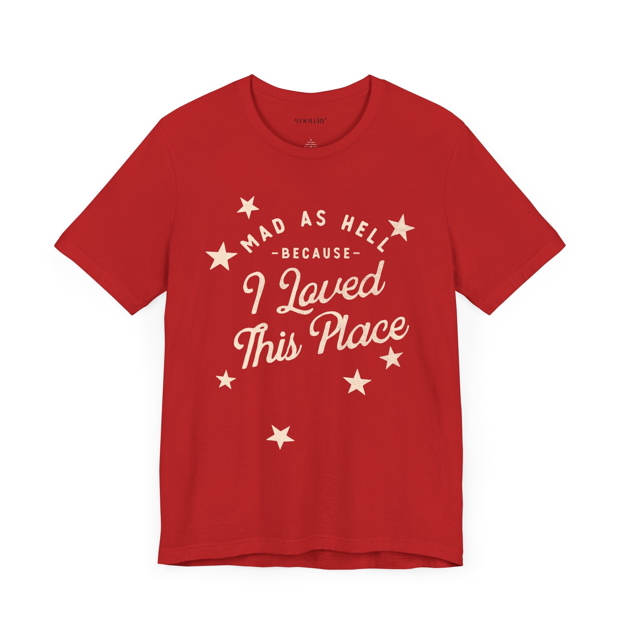Mad as Hell Bella Canvas Soft Tee