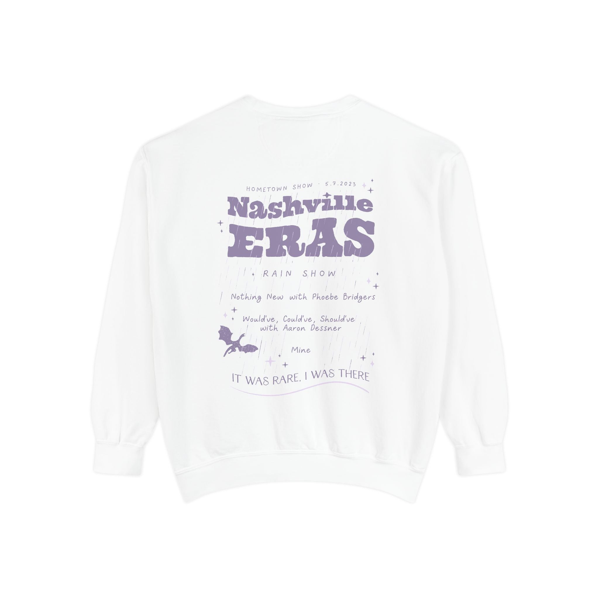 Night Three Nashville Eras Skyline Crewneck
