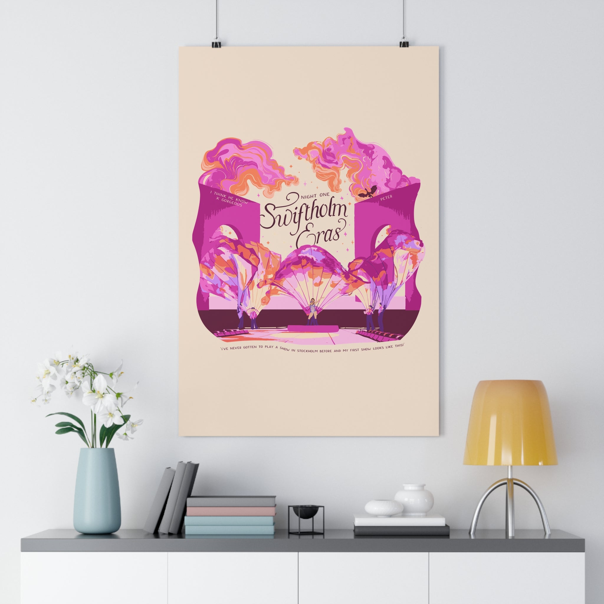 Ivory Night One Opening Swiftholm Eras Tour Poster