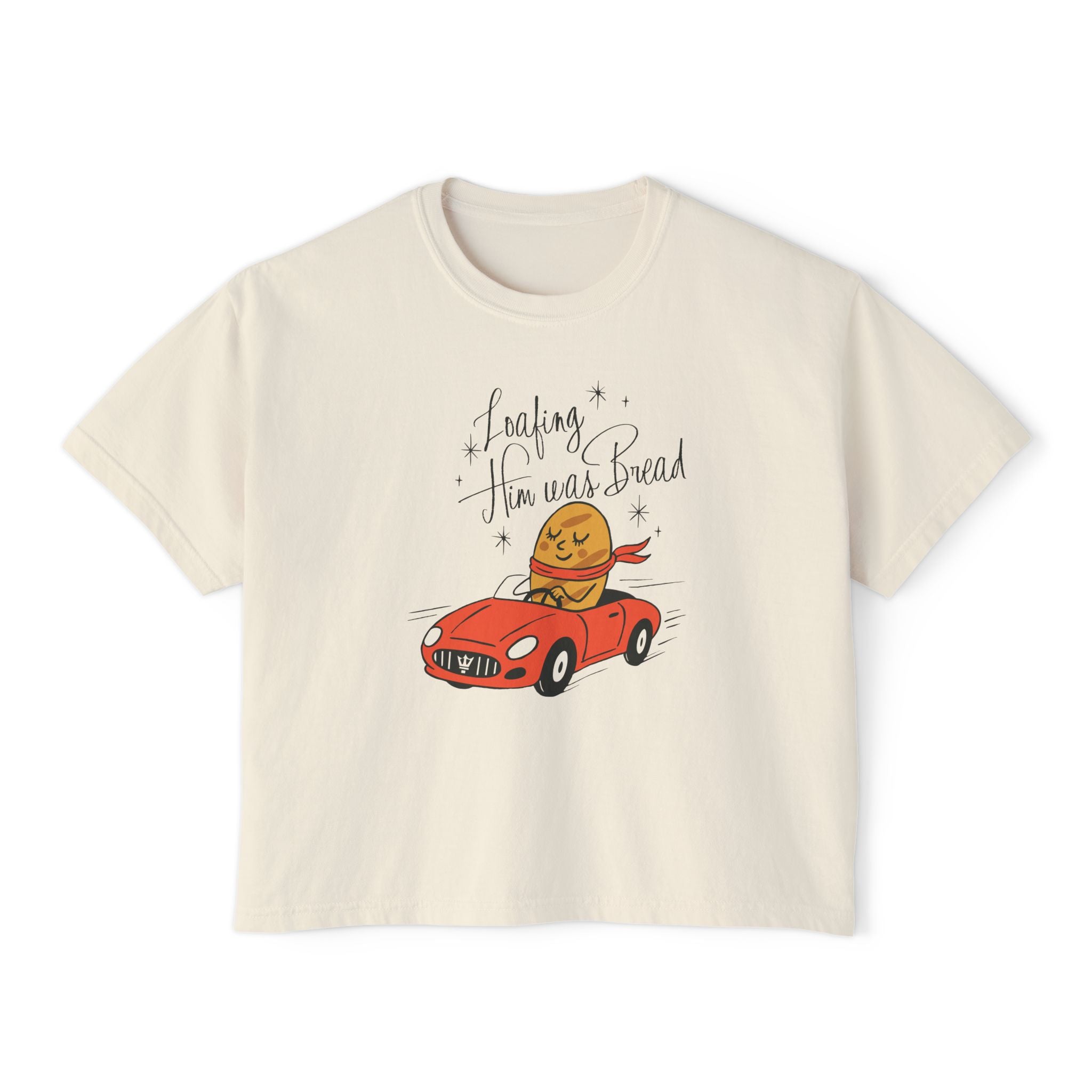 Loafing Him was Bread Crop Top