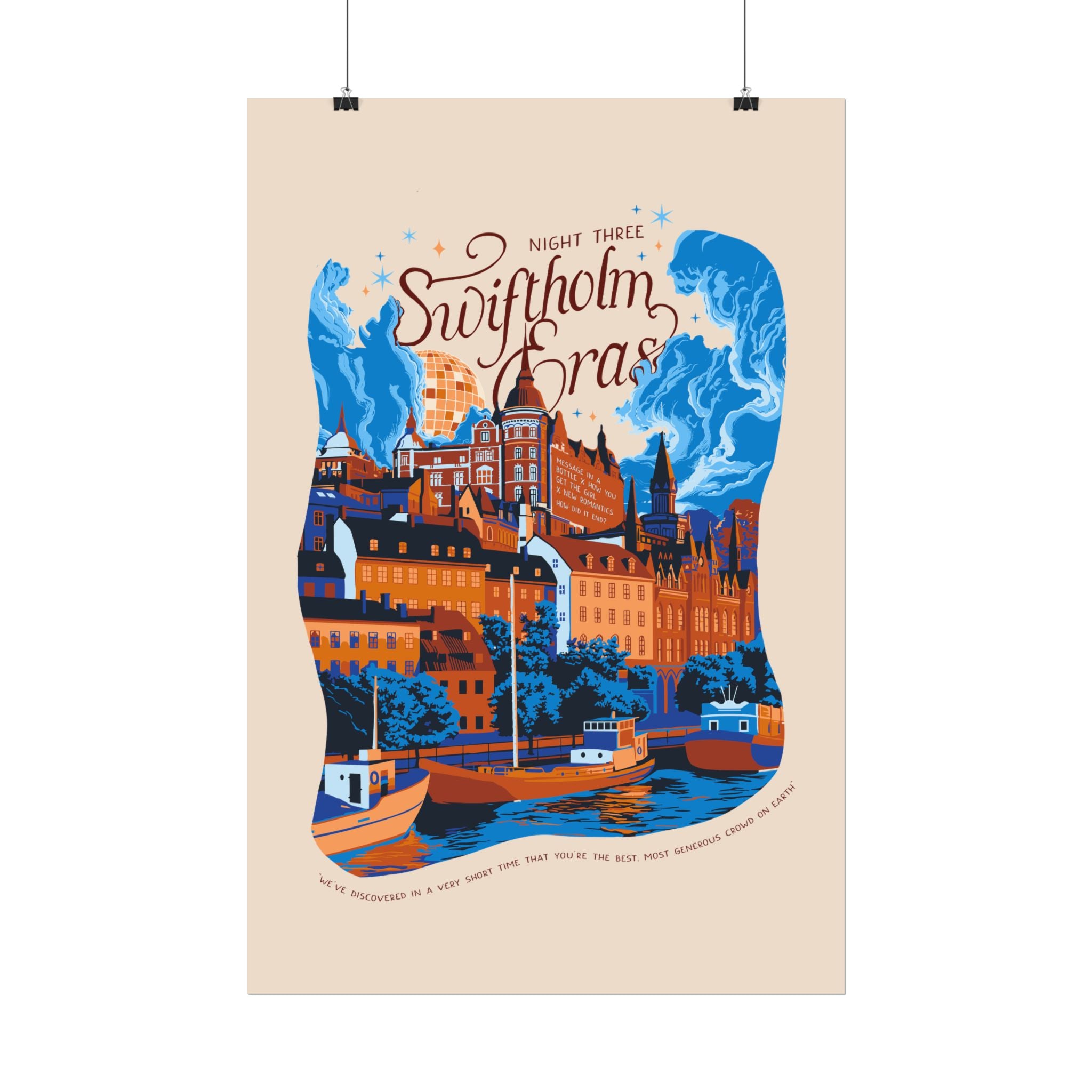 Ivory Night Three Swiftholm Eras Poster
