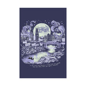 Night Three Nashville Eras Tour Skyline Purple Poster