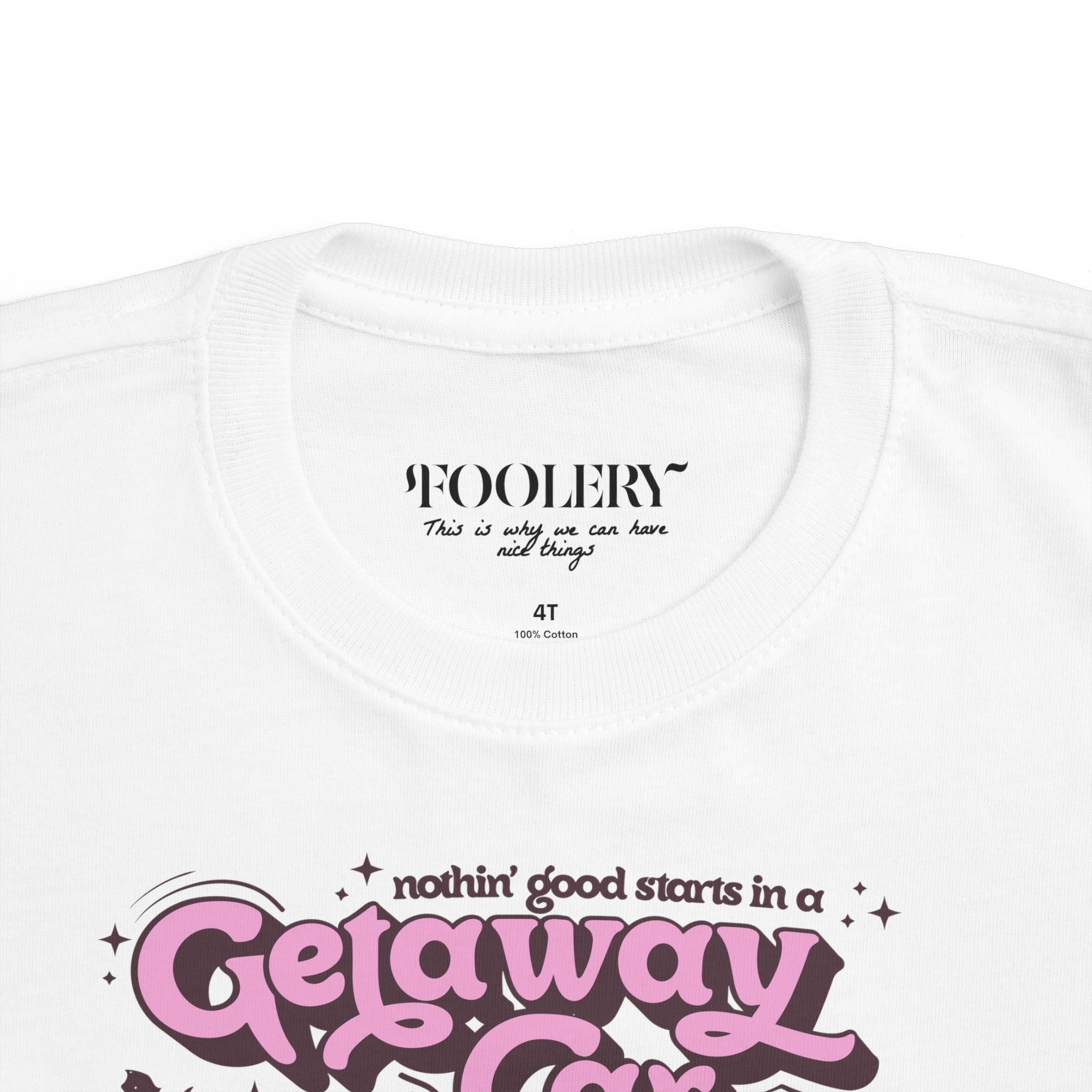 Toddler's Getaway Car Tee