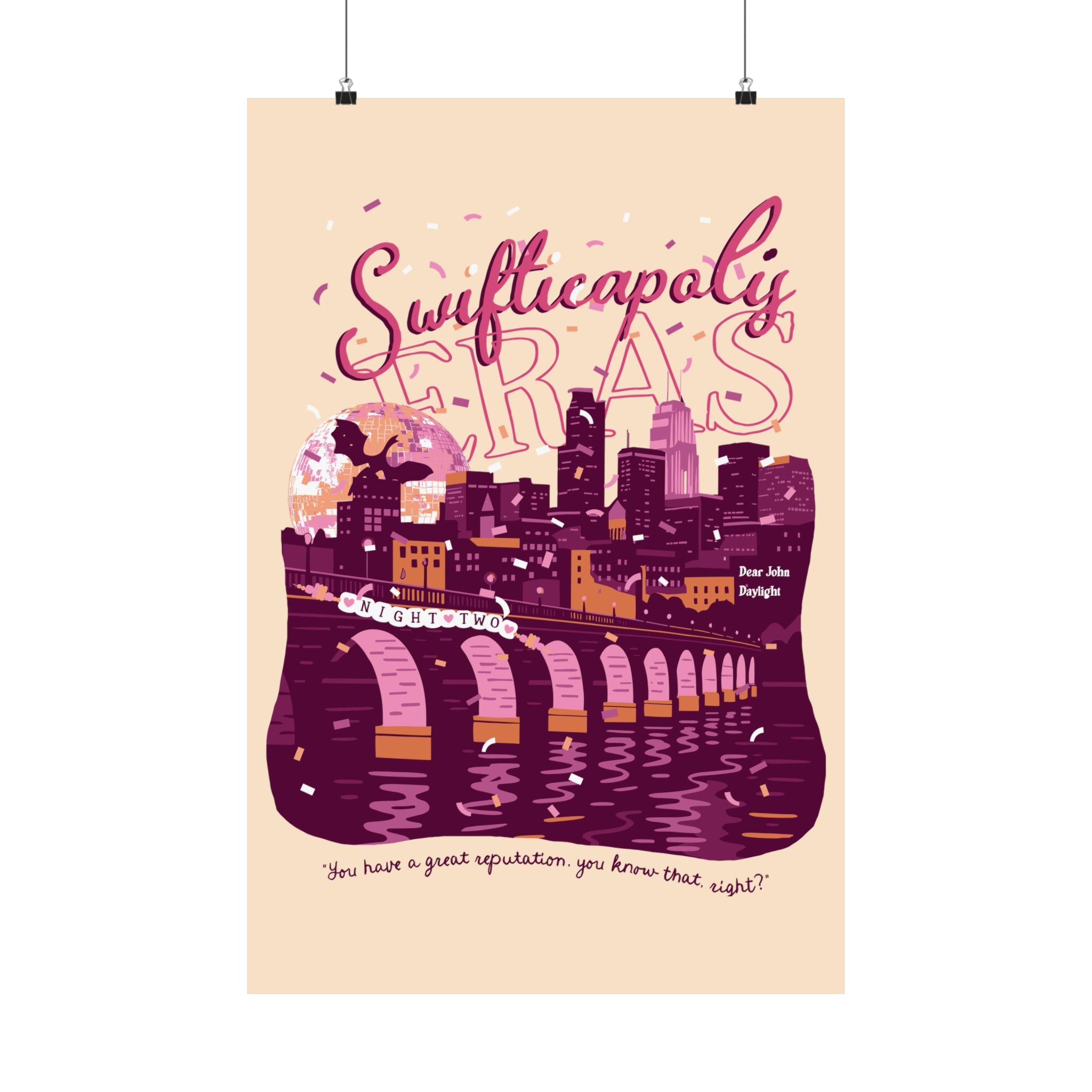 Ivory Minneapolis Eras Night Two Poster