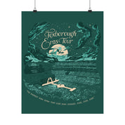 Emerald Night Two Foxborough Eras Tour Gillette Stadium Poster