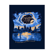 Navy Night One Houston Eras Tour Poster