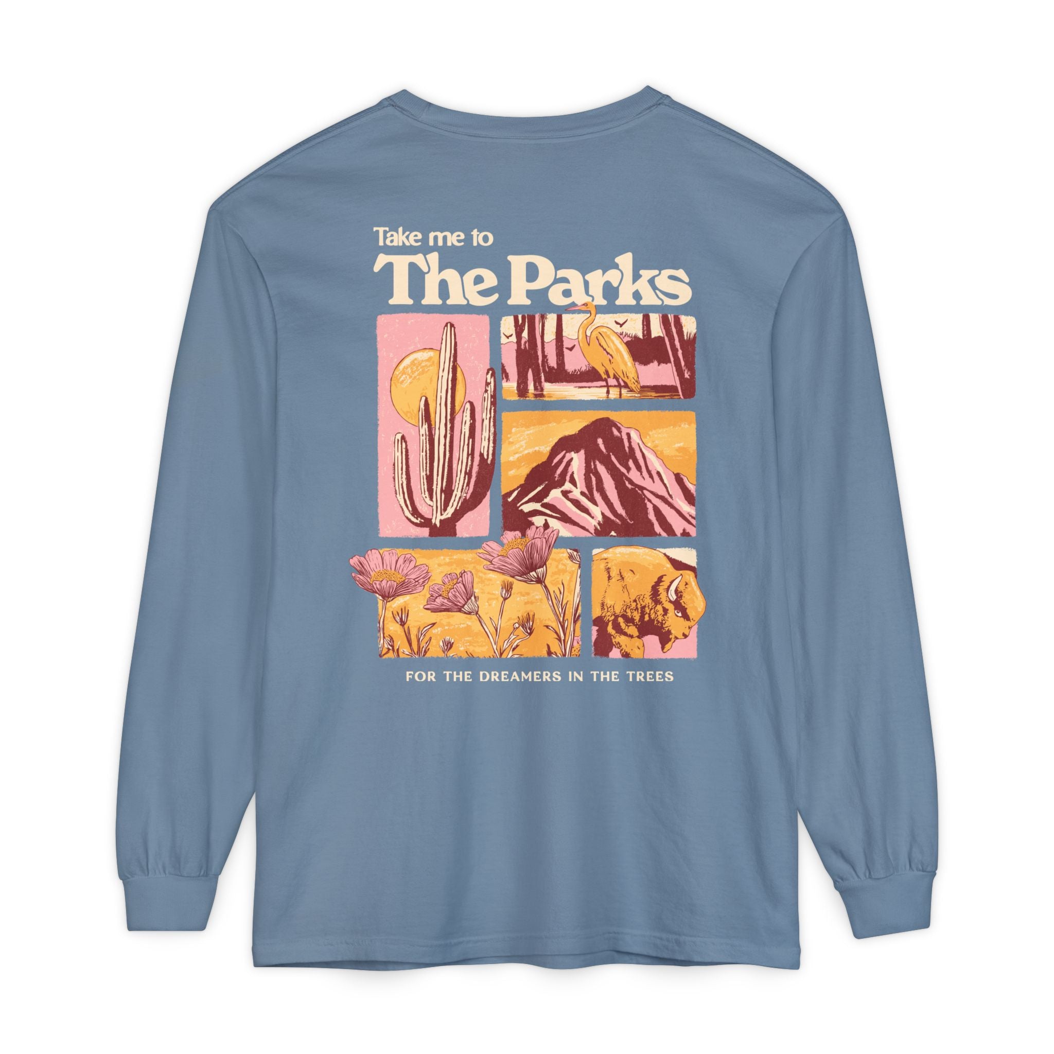 Dreamers in The Trees Sleeve Long-Sleeve Tee