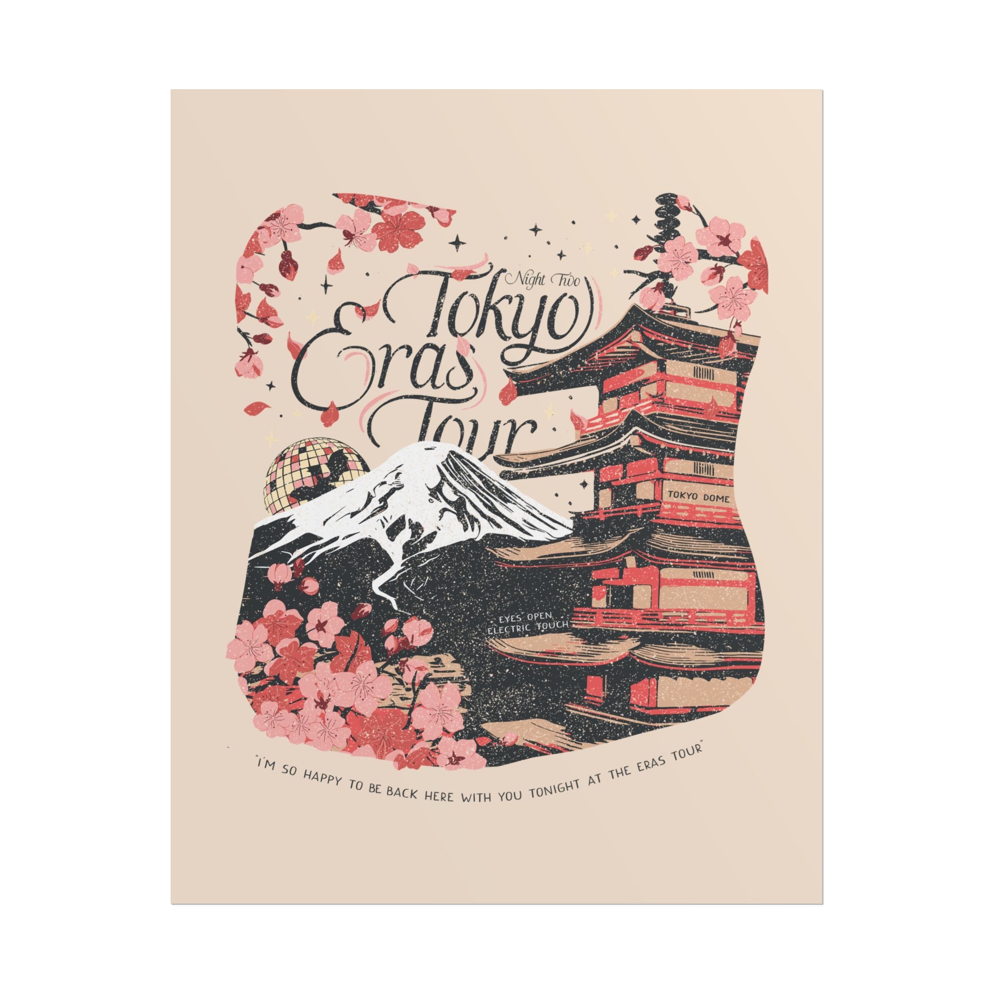 Ivory Night Two Tokyo Eras Poster