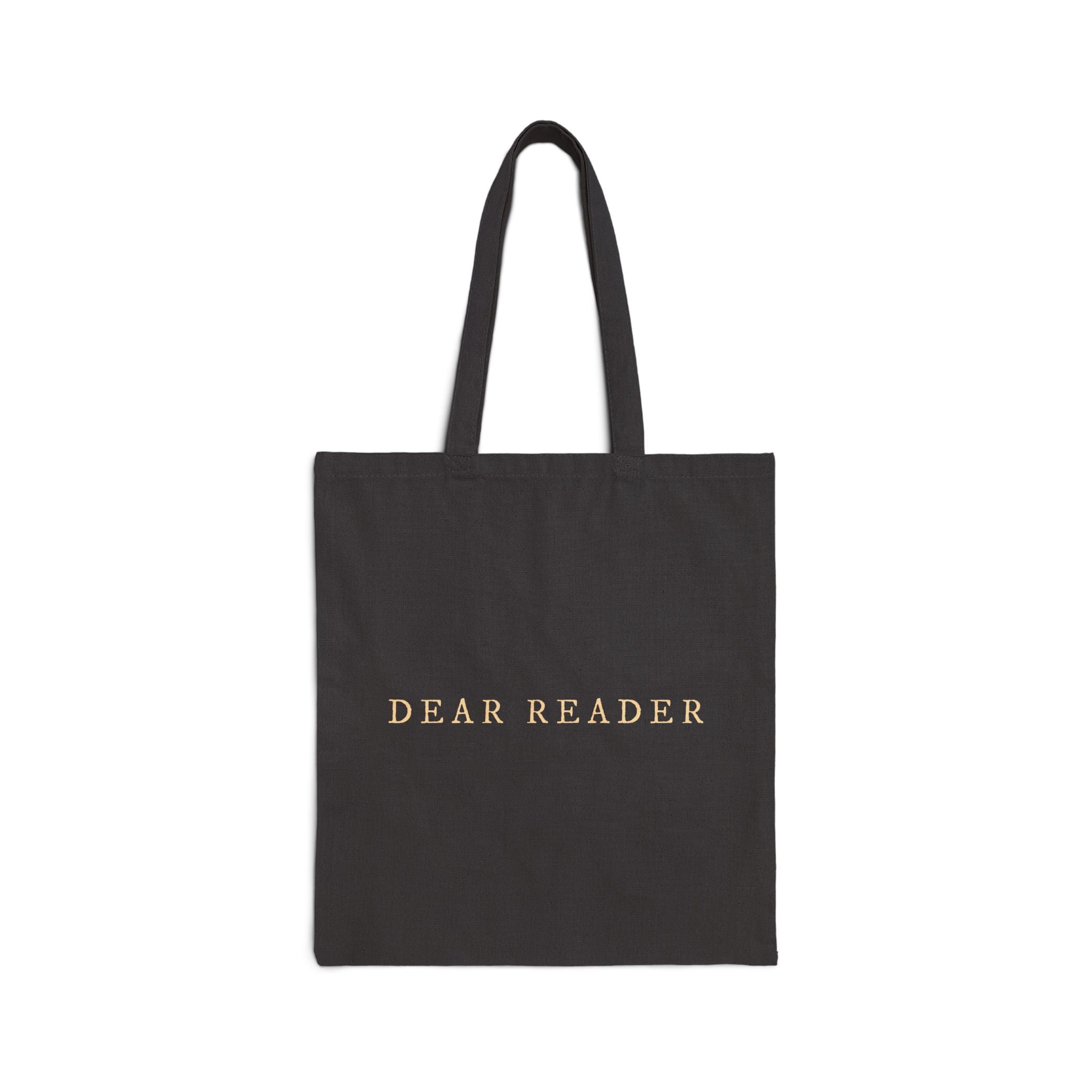 Dear Reader Canvas Tote Bag
