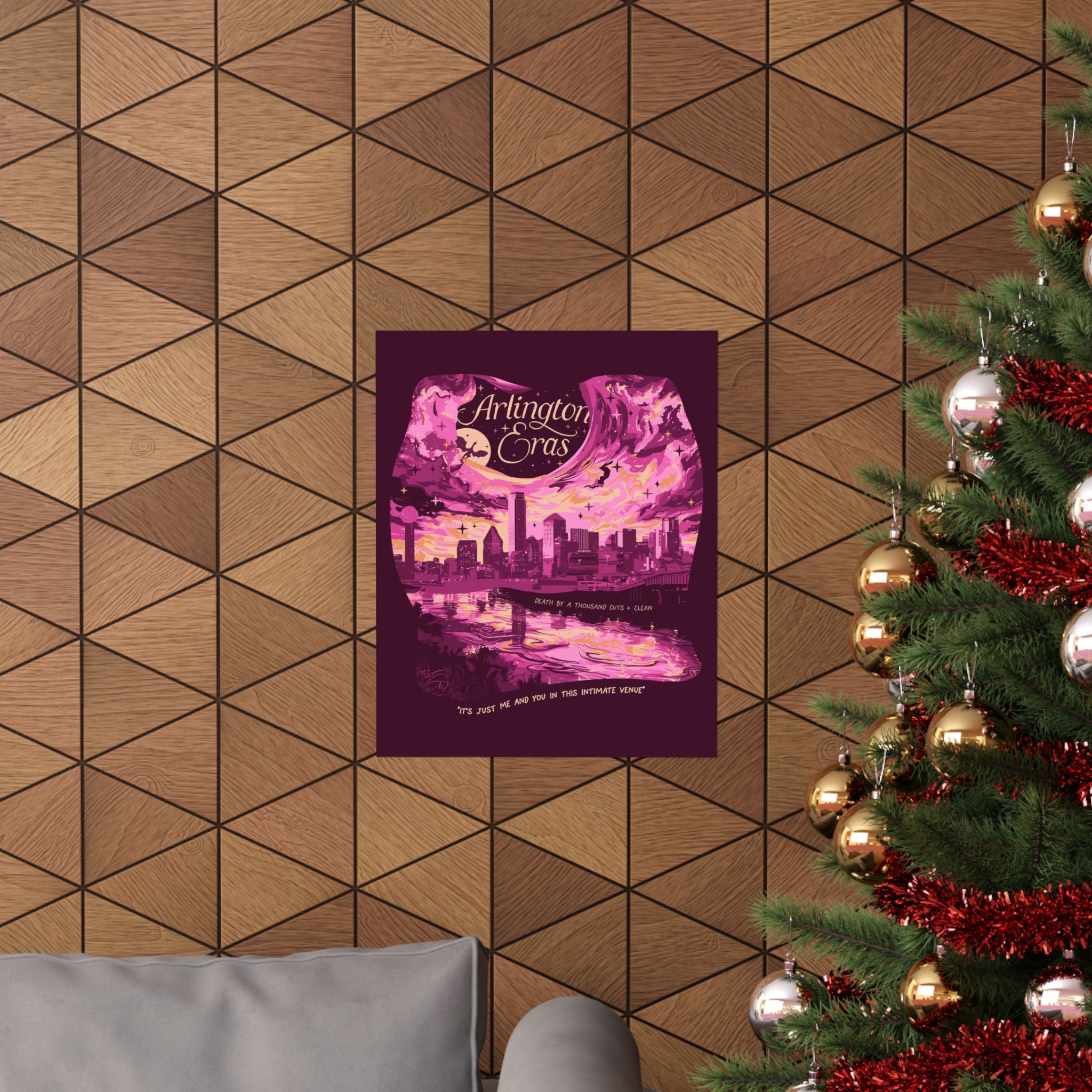 Berry Night Two Arlington Eras Tour Poster