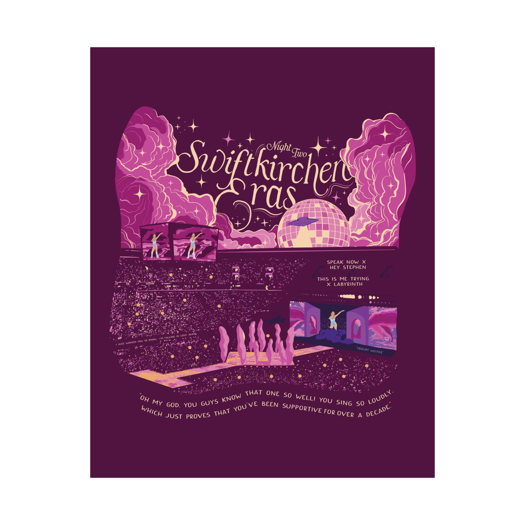 Berry Gelsenkirchen Eras Night Two Poster