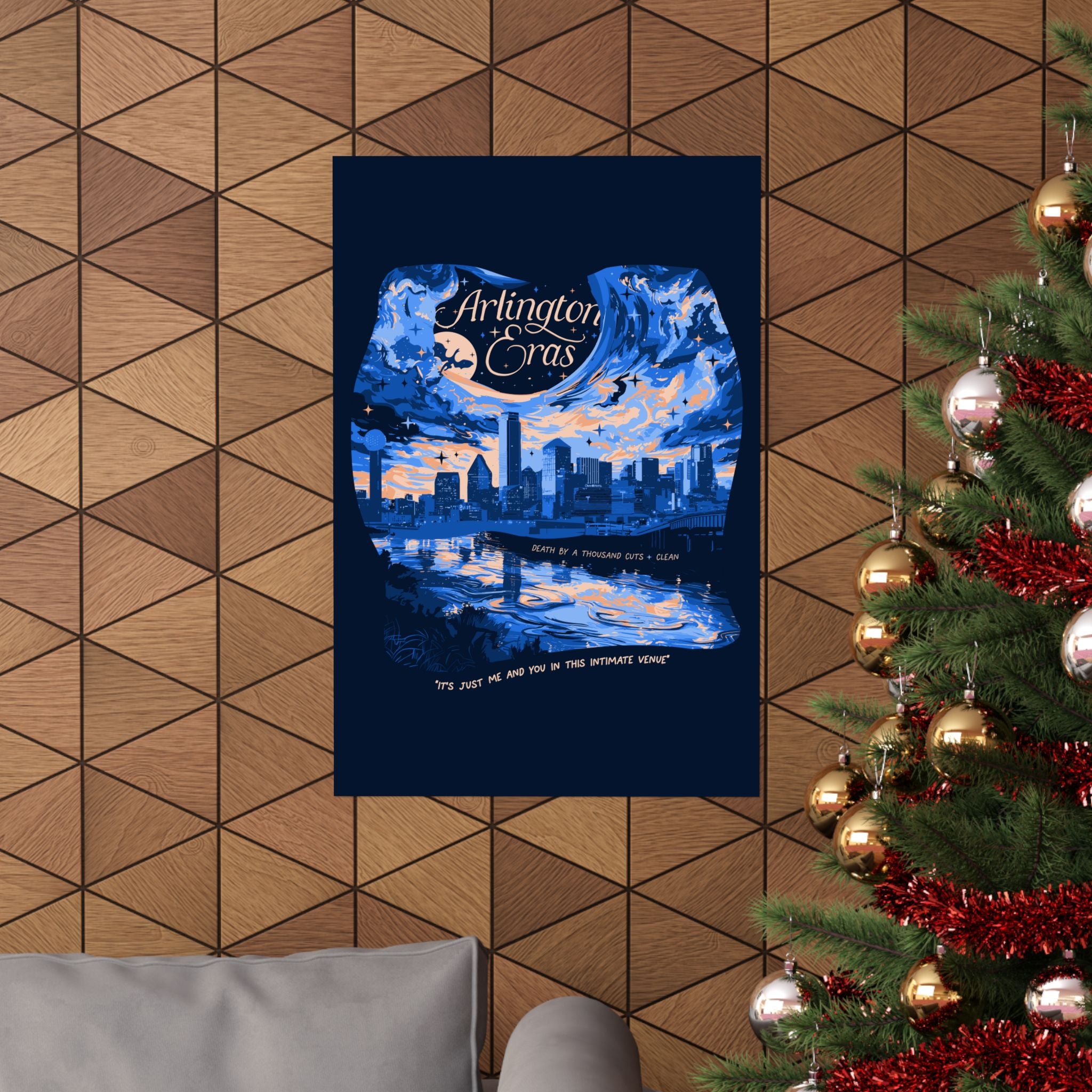 Navy Night Two Arlington Eras Tour Poster