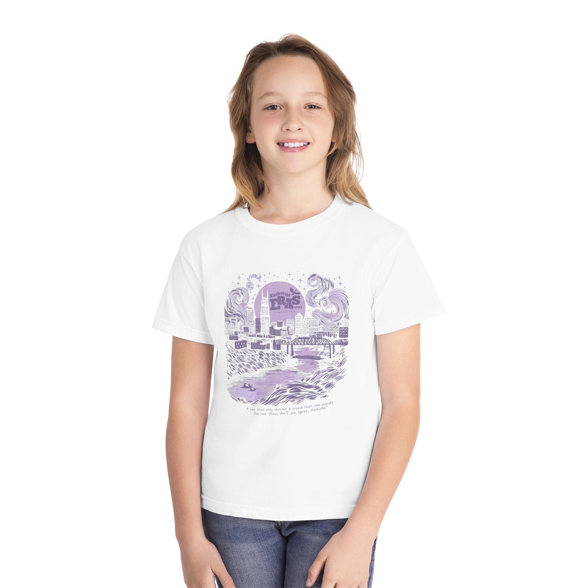 Night Three Nashville Eras Tour Skyline Kid's Tee