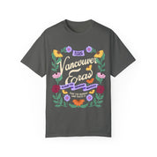 Vancouver Eras Tour Floral Surprise Song Piano Comfort Colors Tee