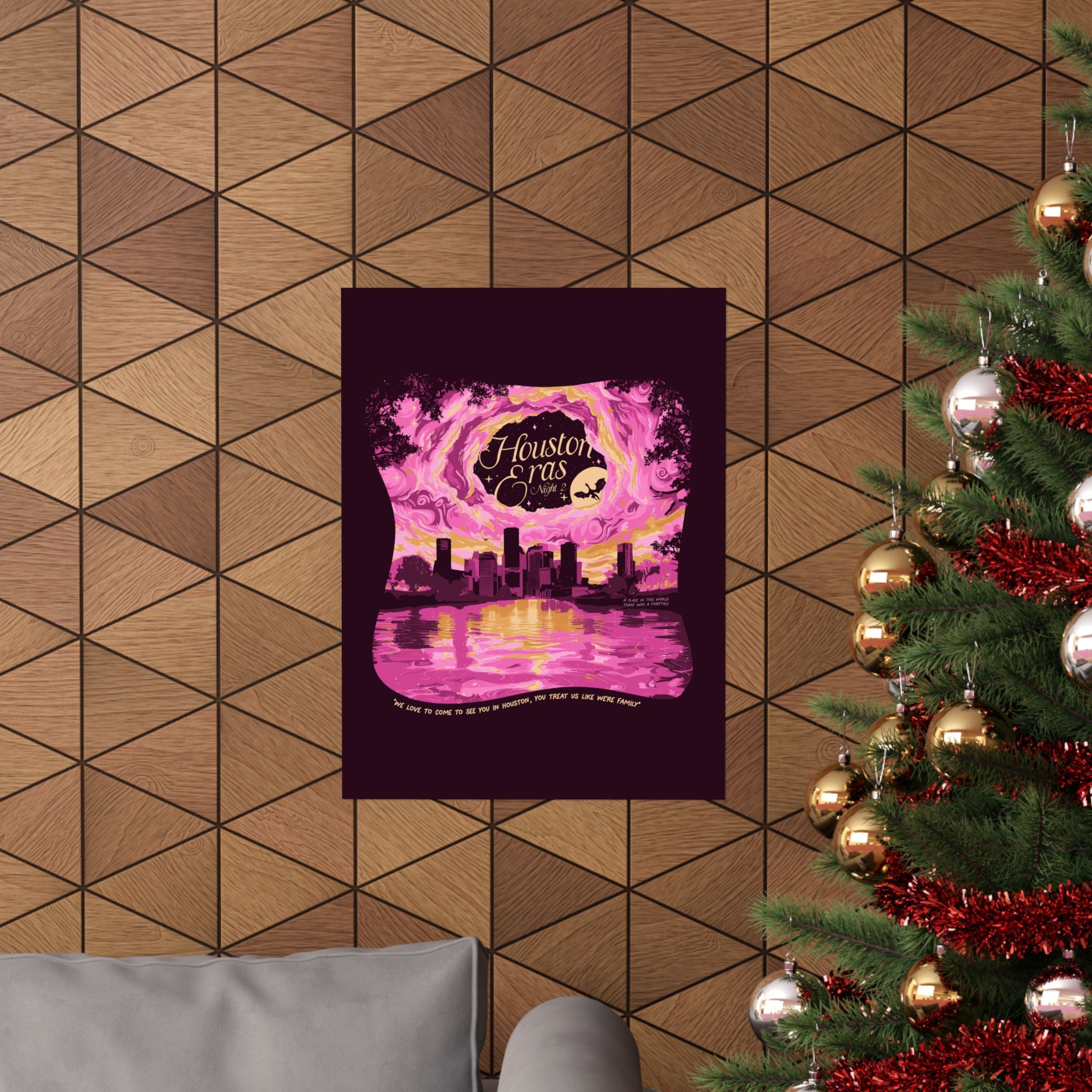Berry Night Two Houston Eras Poster