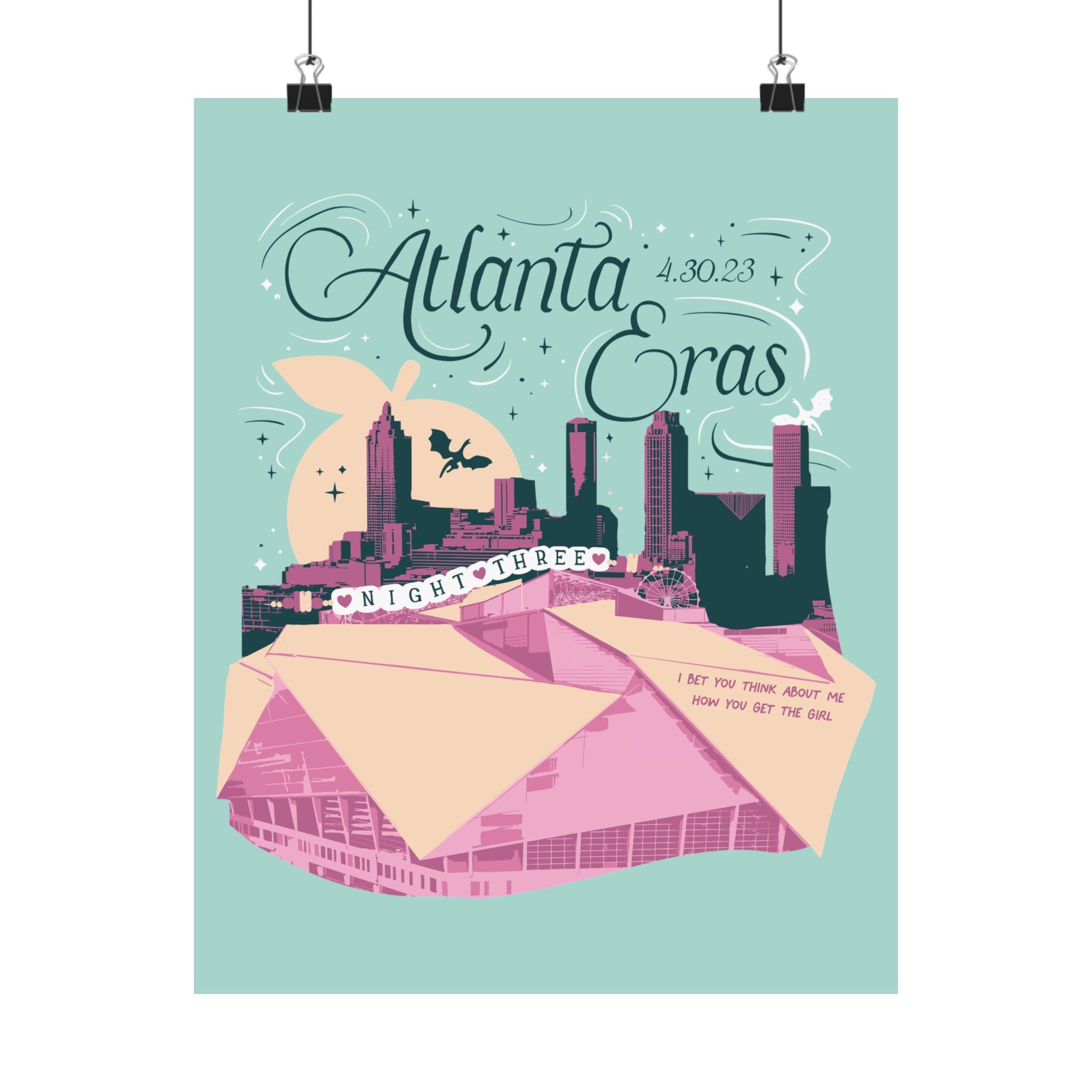 Atlanta Eras Night Three Poster