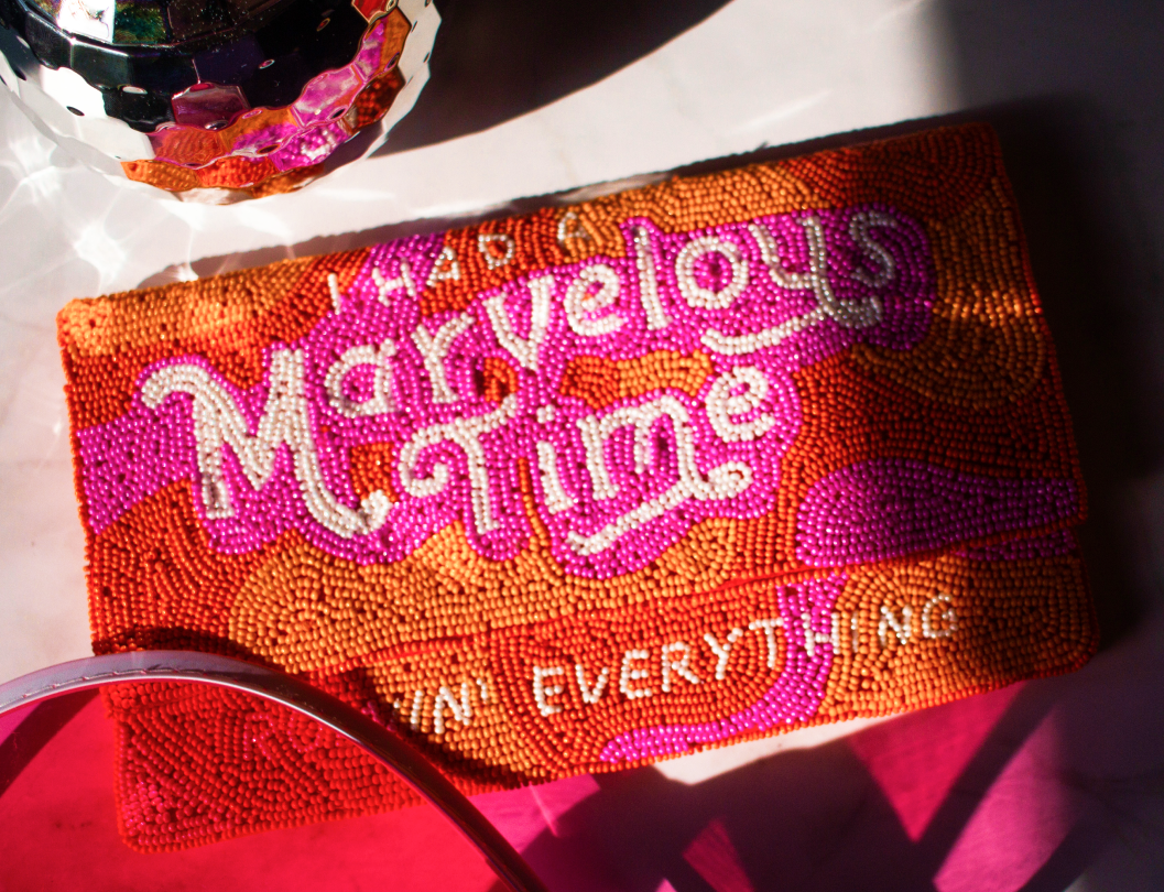 Marvelous Time Beaded Bag