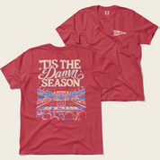 ’Tis the Damn Season Buffalo Tee in Red