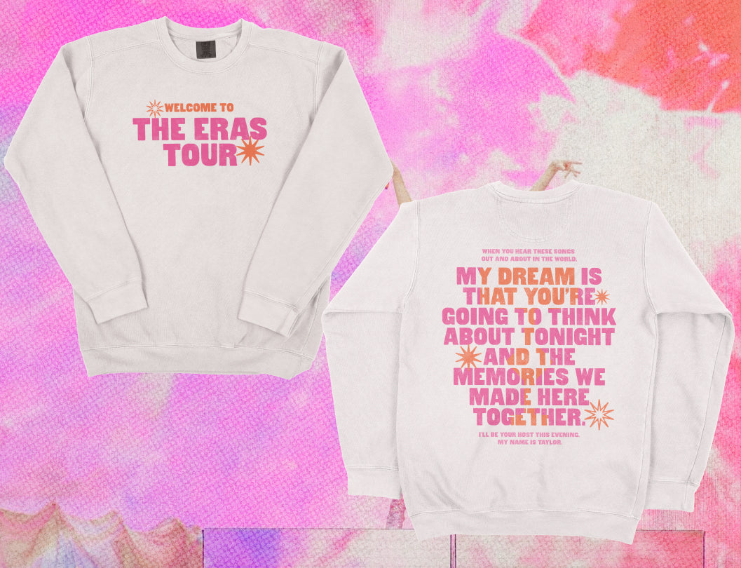 Welcome to the Eras Crewneck